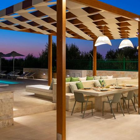 Estella Villa With Pool, Children Area, Bbq & Magnificent Views! Astérion Buitenkant foto